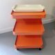 Vintage seventies serving trolley