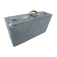 Zinc-covered trunk