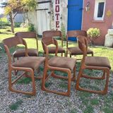 Baumann sled chairs