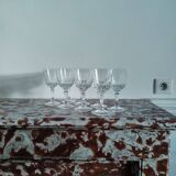 Verres à vin en cristal