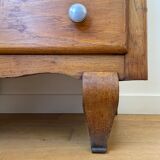 Wooden dresser 5 drawers