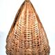 Vintage wicker gondola basket