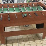 Old table football wood chrome vintage