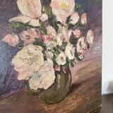 Oil on canvas signed, 50s