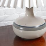 Vintage ceramic table lamp by Axella Stentoj, Denmark, 1960s