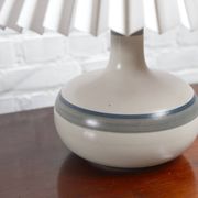 Vintage ceramic table lamp by Axella Stentoj, Denmark, 1960s