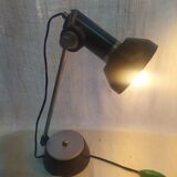 Old vintage metal bedside desk lamp