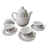 Part of a Basque porcelain coffee service