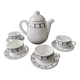 Part of a Basque porcelain coffee service