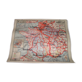 Old School Map Vidal Lablache No.7 and 7bis, Railways