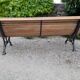 Banc de jardin ancien