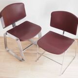 6 Max Stacker chairs for Steelcase