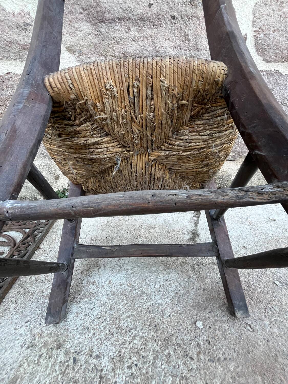 Straw chair