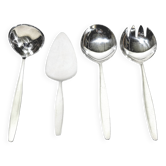 Georg jensen cutlery - cypress model - 133 pieces, sterling silver