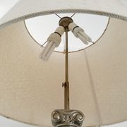 Lampe colonne ionique vintage 1970