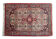 Handmade Persian Rug Antique Sarough Carpet 62x103cm