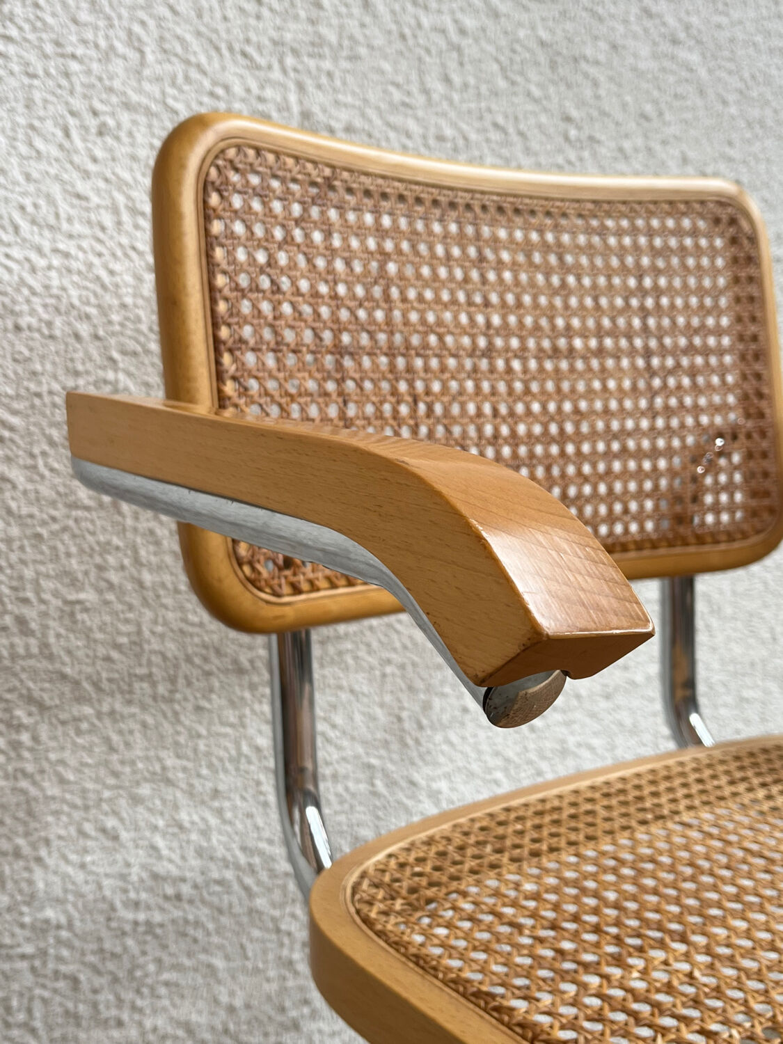 Pair of armchairs Cesca B64 Marcel Breuer