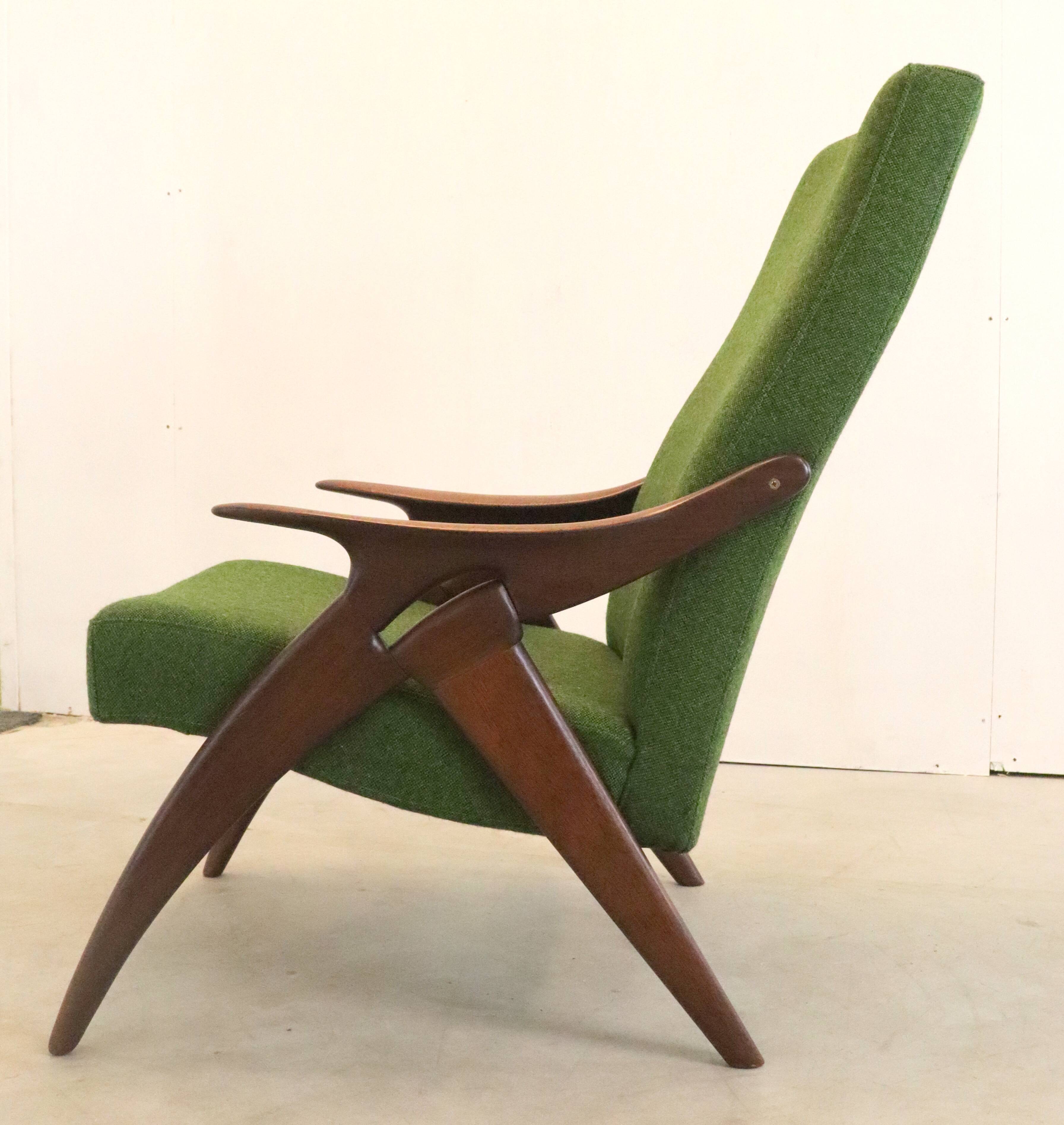 Dutch design classic - mid century  De Ster de Knoop fauteuil 'Overdinkel'