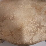 Fauteuil style Louis XV avec son repose pieds classique