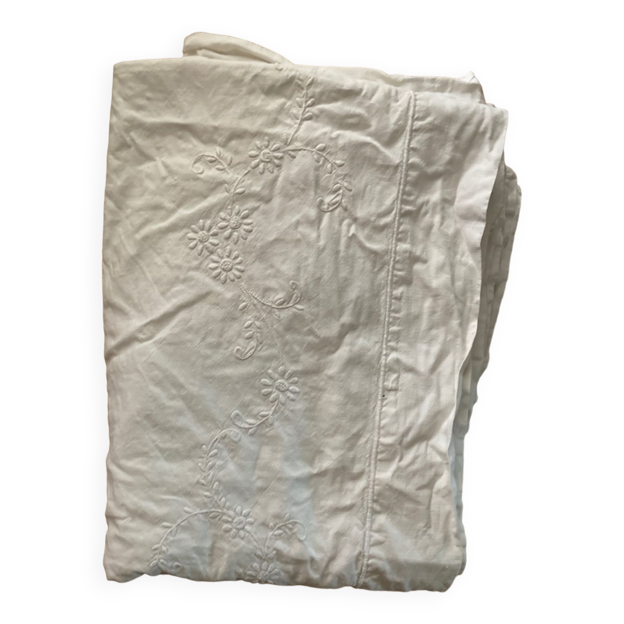 Linen and cotton sheet