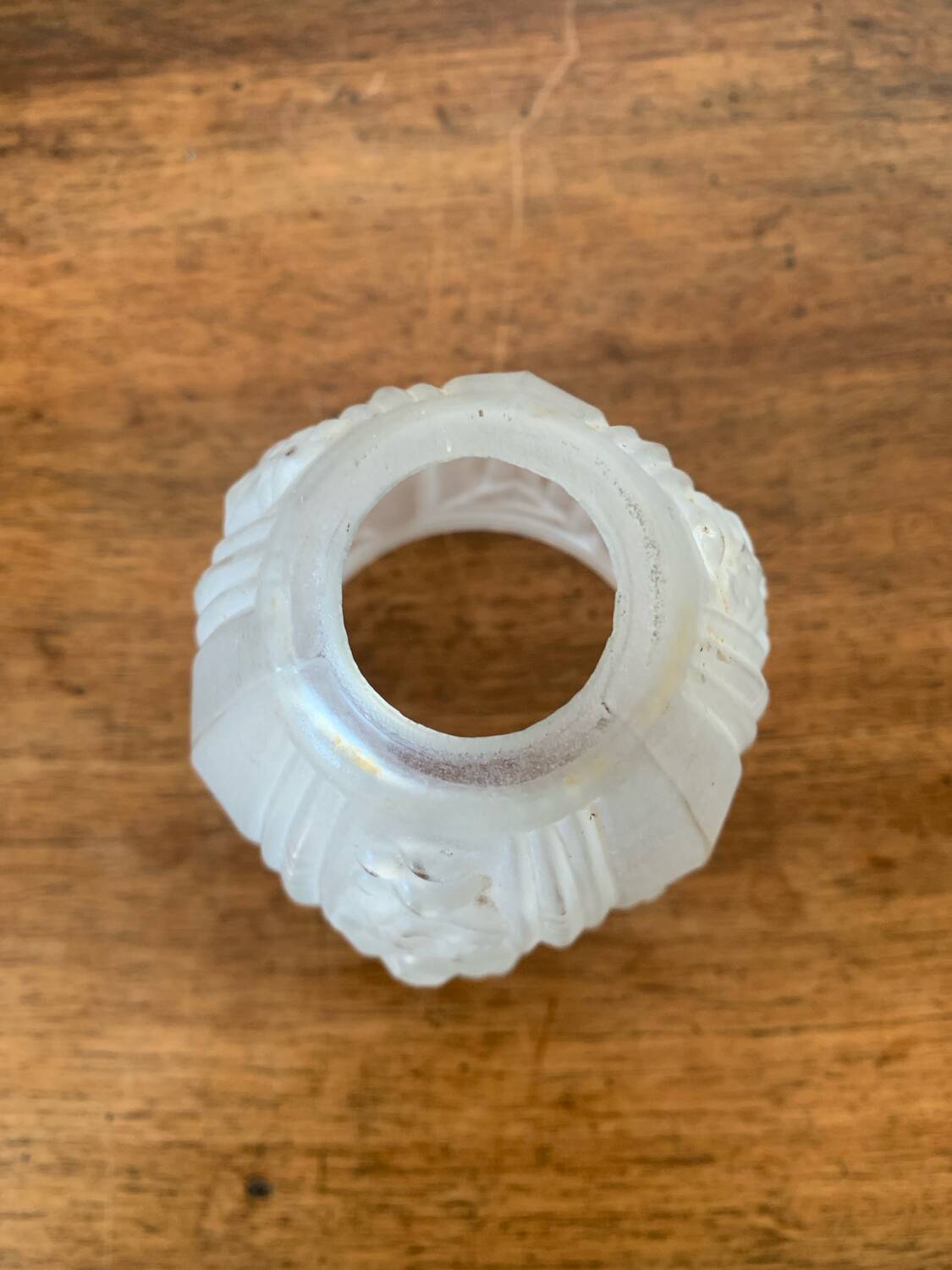 Art Deco glass tulip