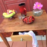 Antique vintage farmhouse table from the 40s and 50s