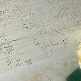 Vintage barber triptych mirror