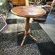 Side table in veneer