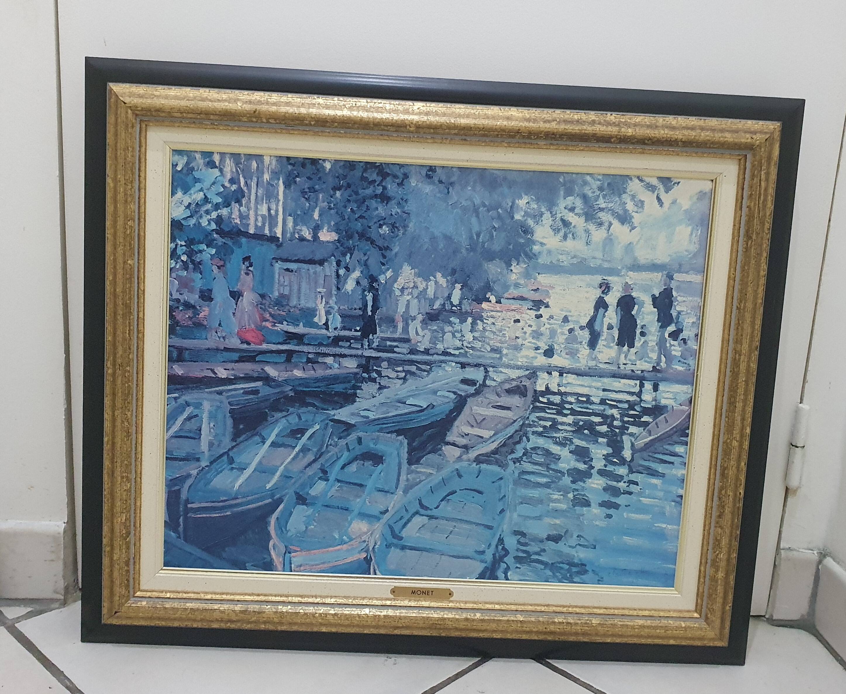 Monet painting reproduction