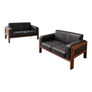2 x canapé en rosewood