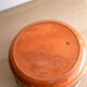 Enamelled terracotta salad bowl