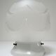 Porcelain ball lamp and art deco style glass