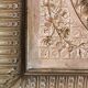 Repoussé copper plaque, early 19th century, in Neoclassical style.