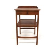 Table de chevet "Birgitta" en acajou, Carl Malmsten, Suède, 1960