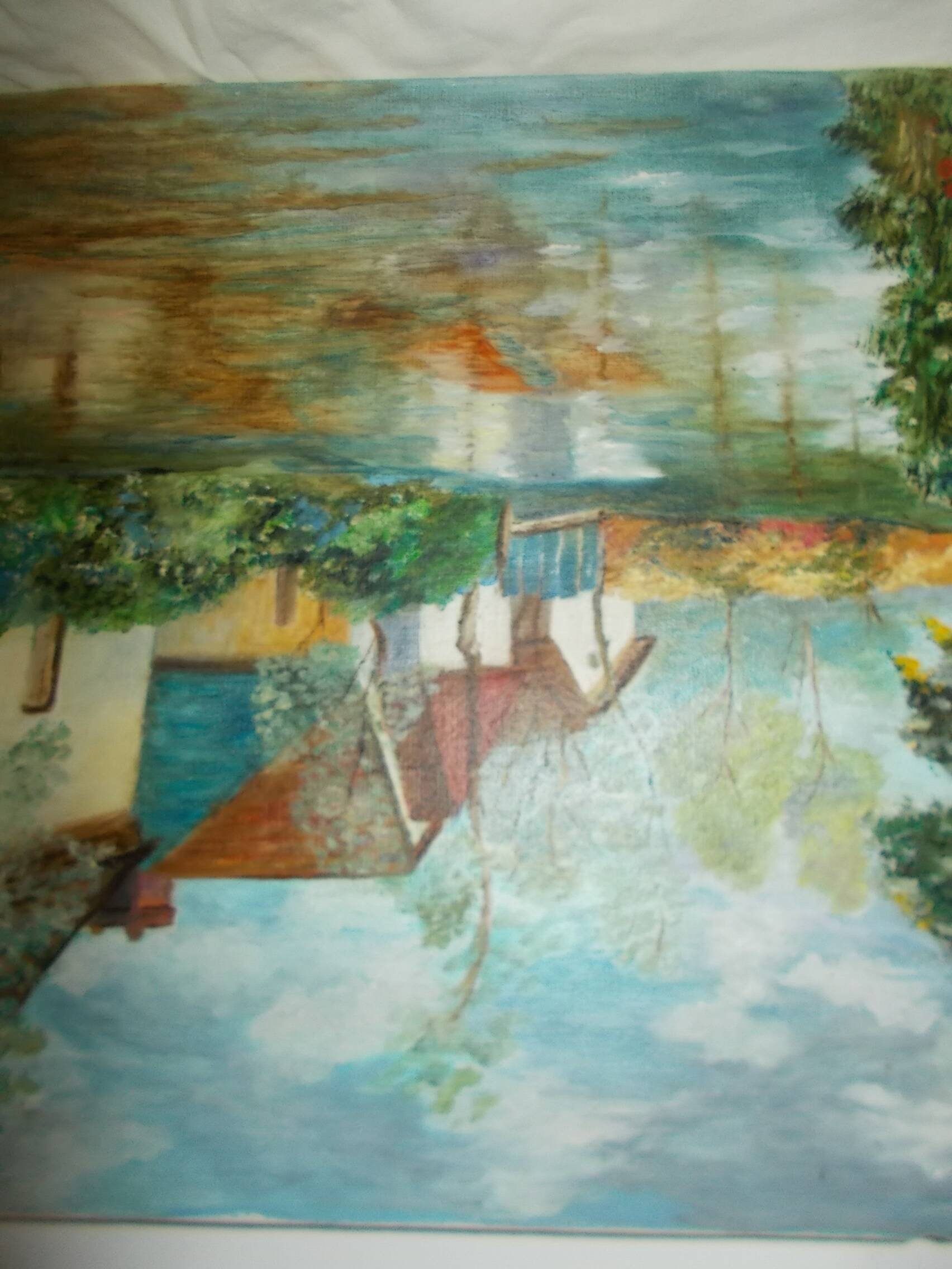 Oil painting on canvas