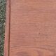 Vintage oak chest of drawers from the 50s compass feet 4 drawers