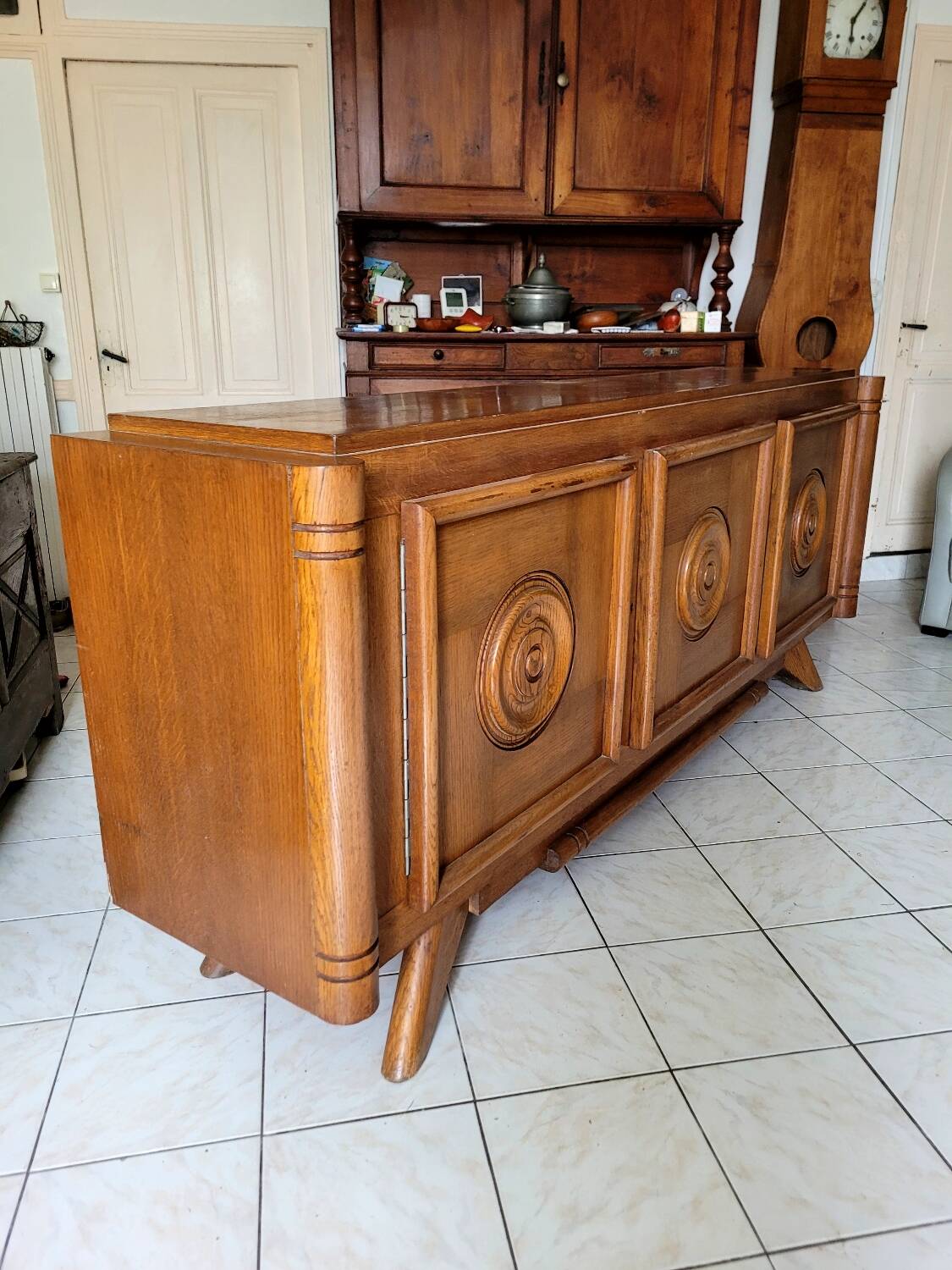 Vintage French Art Deco Sideboard