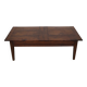 French Early 20th Century Farmhouse Rustic Oak Coffee Table