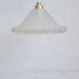 Vintage glass pendant lamp