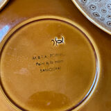 Set of 5 MBFA Pornic 70's dessert plates