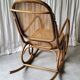 Fauteuil à bascule vintage