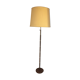 Scandinavian floor lamp in teak and brass, 1960