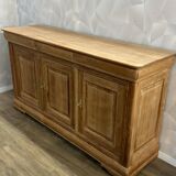 Louis Philippe buffet in solid stripped cherry wood
