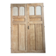Pair of oak wardrobe doors