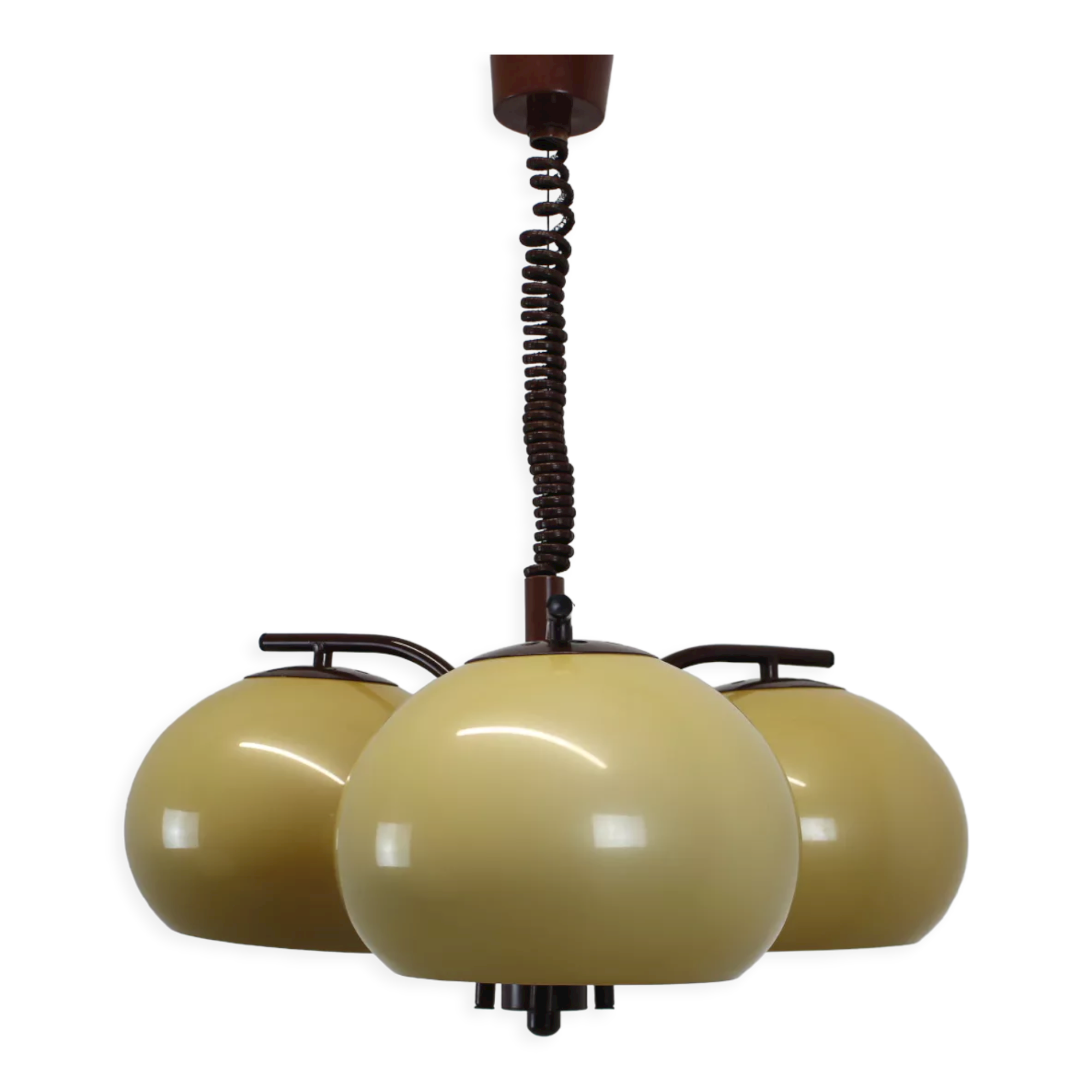 Mid-century adjustable chandelier, 1970's