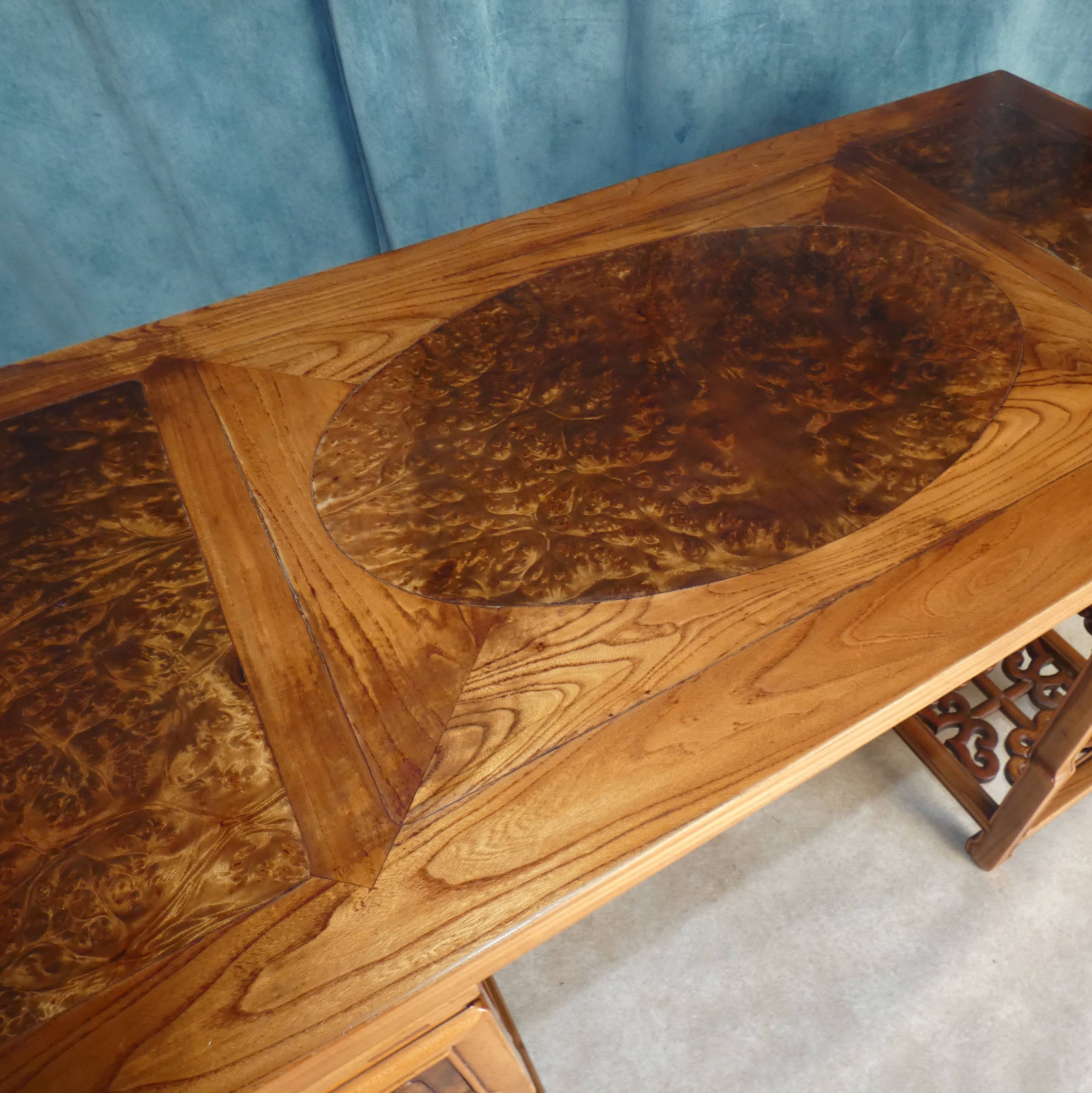 Chinese Literate Office, China, Late NINETEENTH / Early TWENTIETH Century in Yu Mu (Elm)