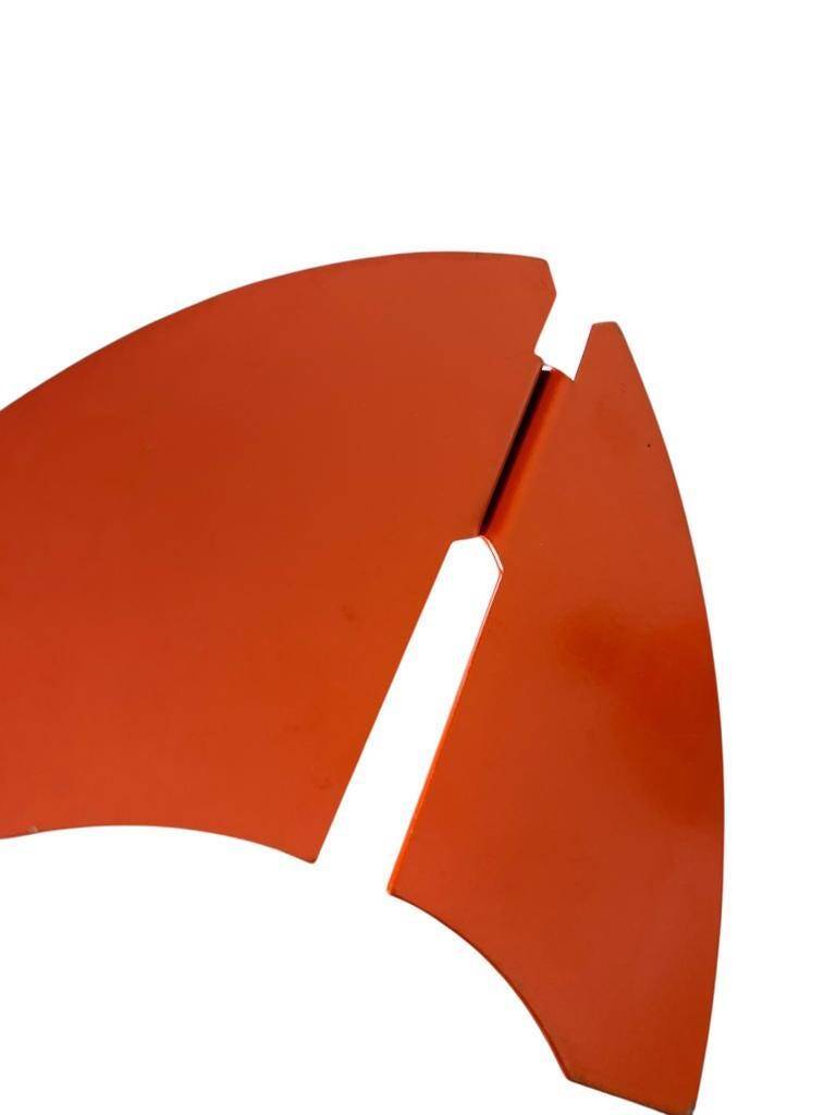 Set of 2 vintage orange table lamps / bedside lamps 'Maxam'