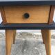 Vintage bedside feet compass restyled