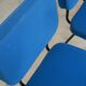 Series of 4 vintage chairs by André Simard for Airborne editions