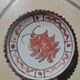 Ceramic dessert plates signed Jérôme MASSIER - Vallauris